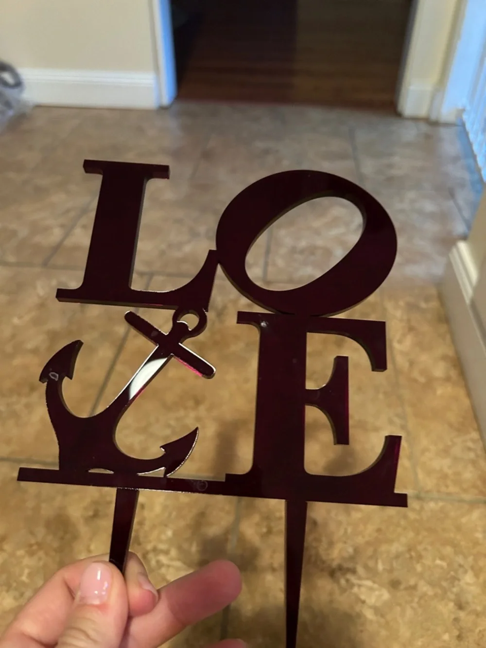 Euc! Wedding cake topper ⚓️